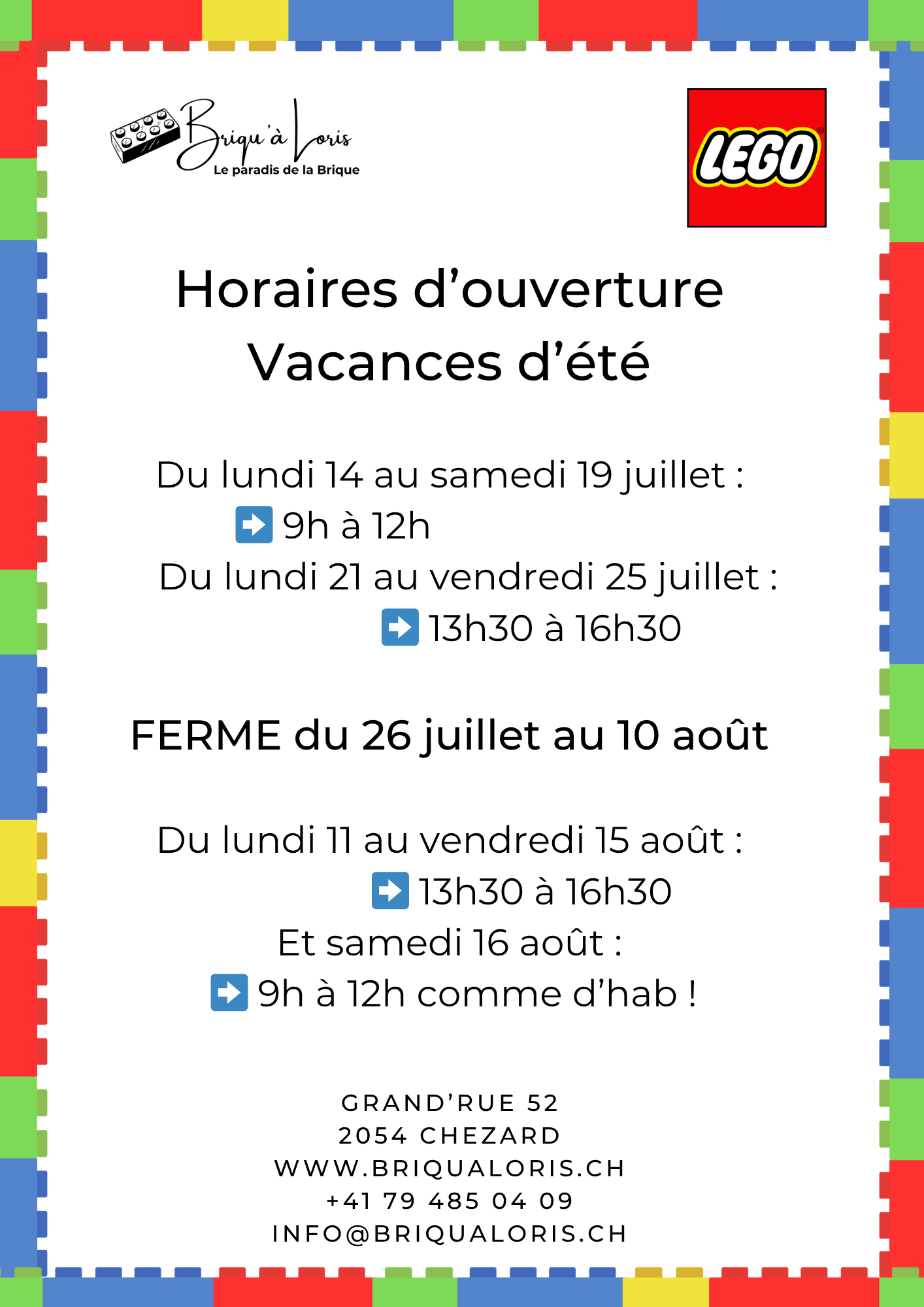 Horaire vacances (2)